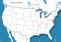 usa map blank
