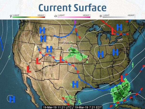 03/20/2019 Weather Map