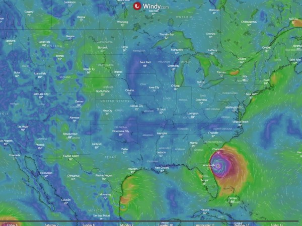 Windy: Wind map and weather forecaster