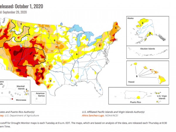drought map