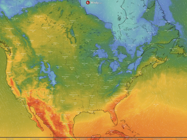 Windy.com weather map