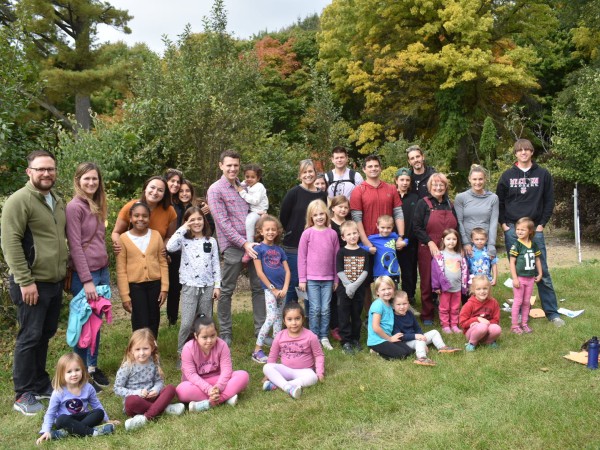 Family Nature Program participants