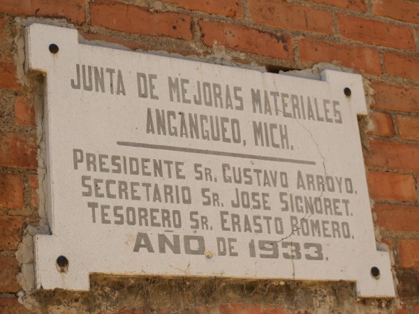 historic maker with Estela's grandfathers name