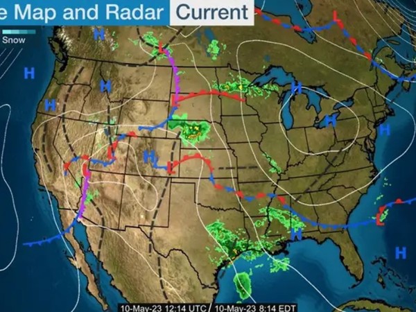 Weather Map, Week of 05/10/2023