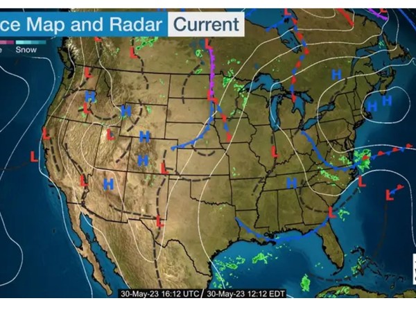 Weather Map, Week of 05/30/2023